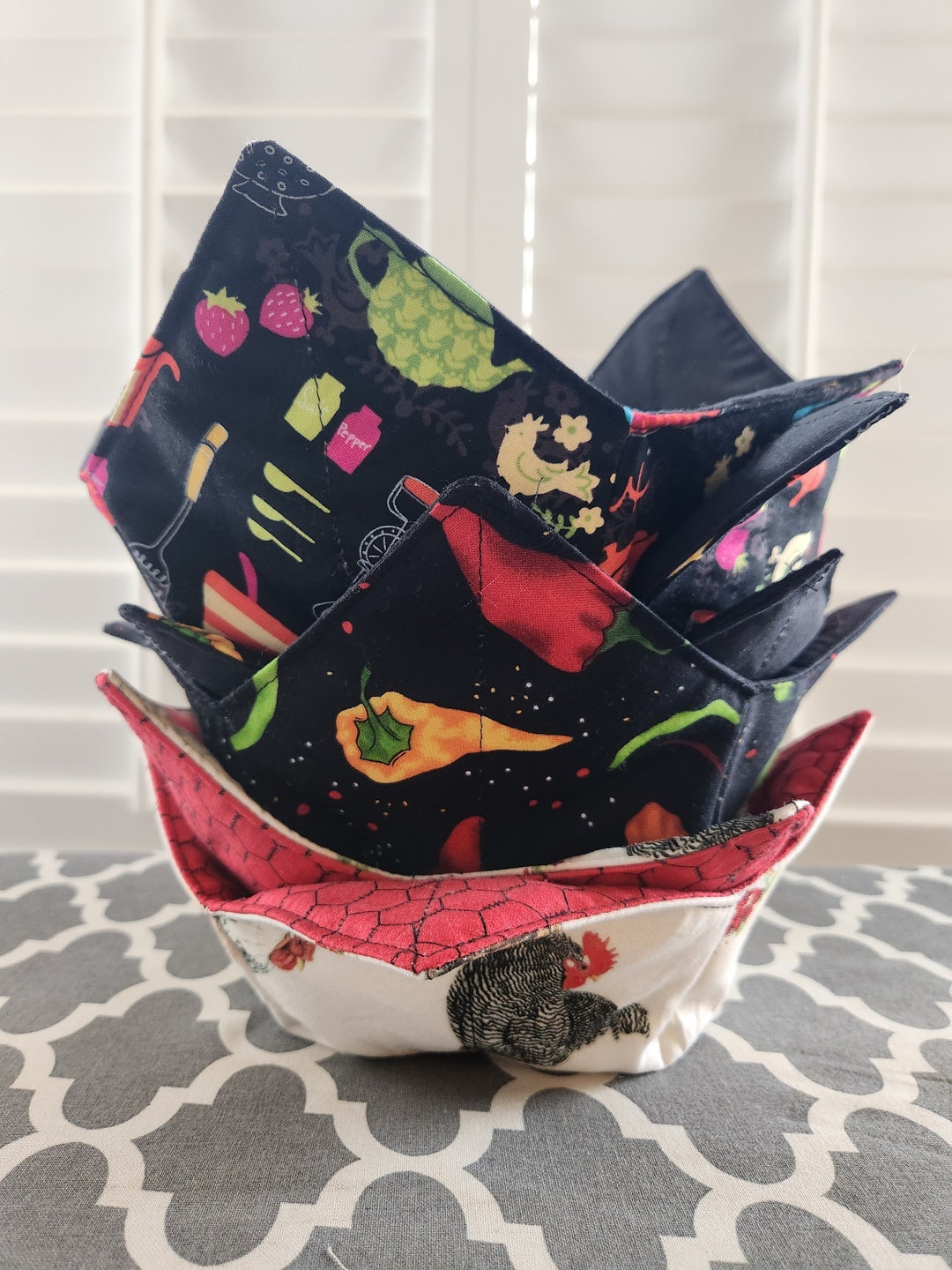 Soup Bowl Cozy Soup Bowl Hot Pad Microwavable Bowl Hot Pad Etsy