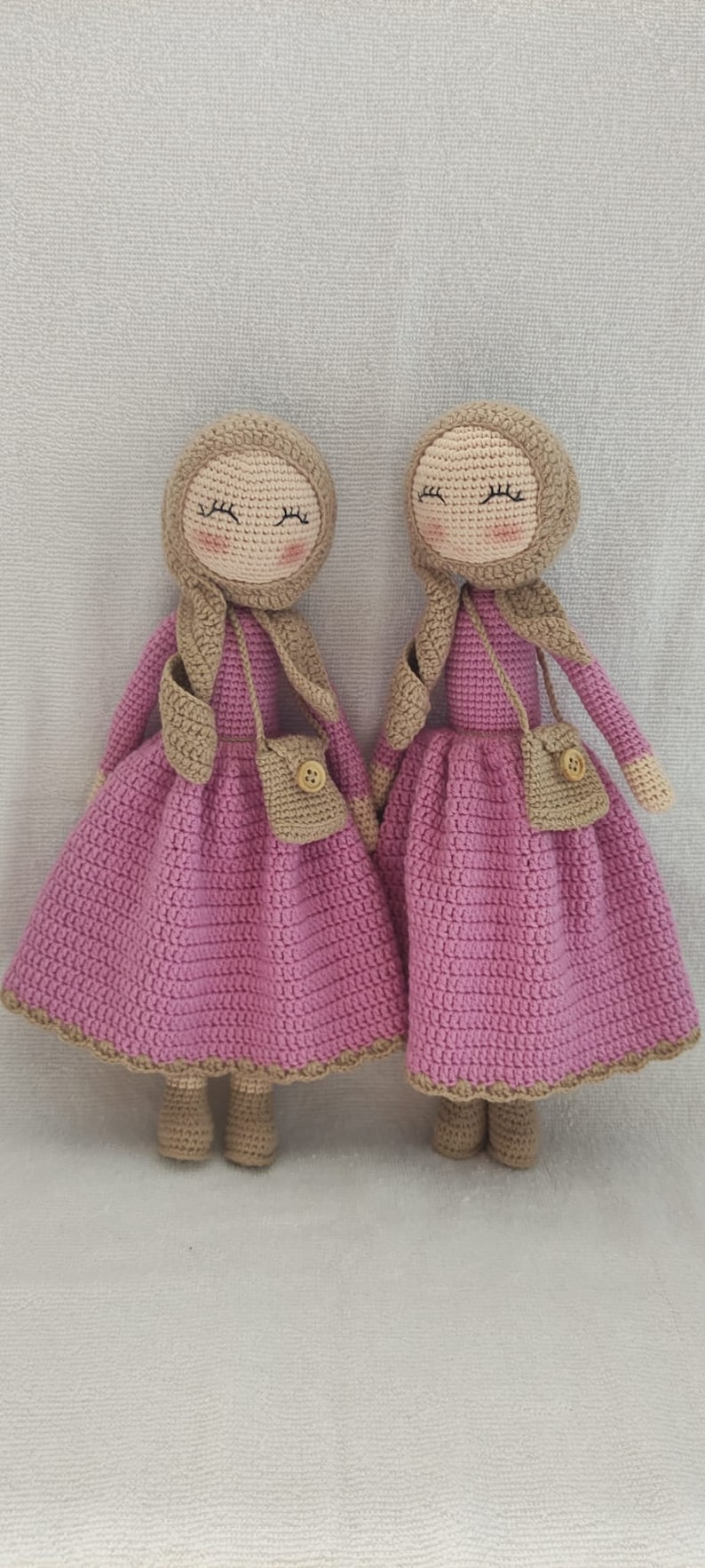 Poupée hijab au crochet, poupée musulmane Amigurumi, poupée Amigurumi au crochet à vendre, cadeau ramadan, cadeau musulman, cadeaux de l'Aïd pour les enfants image 10