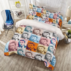 Custom David Bowie Four-piece Duvet Cover Set