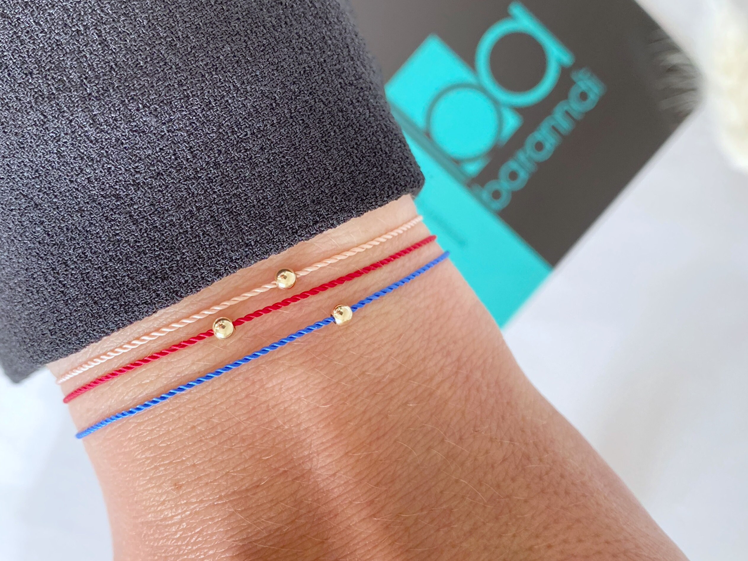 Braccialetto Con Filo Rosso Contro Il Malocchio, Braccialetto Di