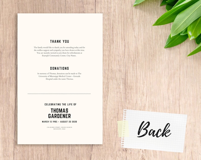 Editable Military Obituary Template / Funeral Order of Service Etsy Editable Military Obituary Template / Funeral Order of Service Etsy