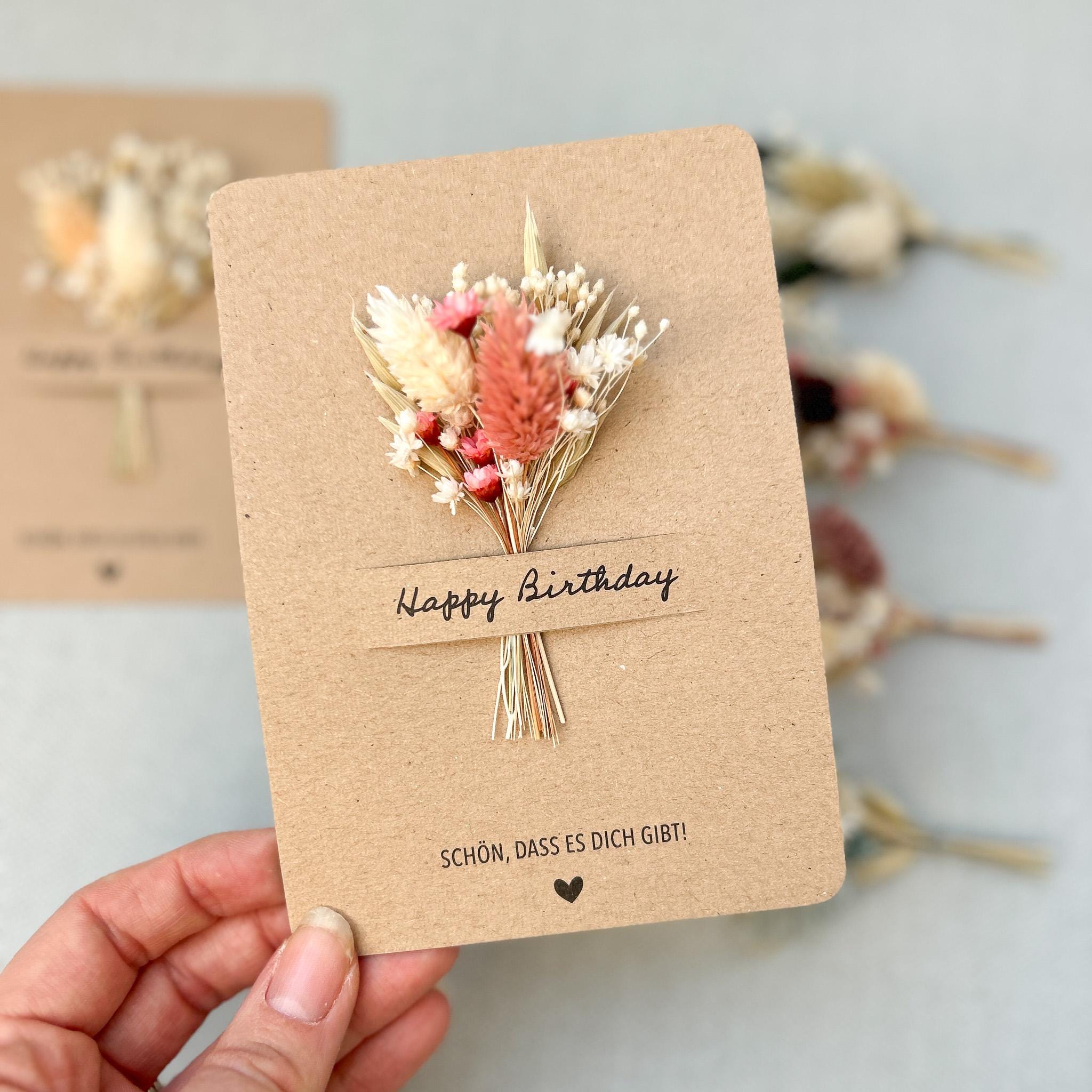 Zum 50. Geburtstag mit Blumen Pop-Up Karte Zum 50. Geburtstag mit Blumen Pop-Up Karte