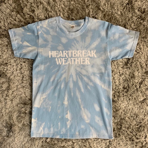 heartbreak weather vintage black tee