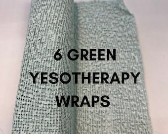 Yeso Body Wraps Slimming Body Wrap Fat Reduction Body Wrap Wholesale Body Wraps Yesotherapy (INCLUDES 6 WRAPS per order-6 GREEN wraps)