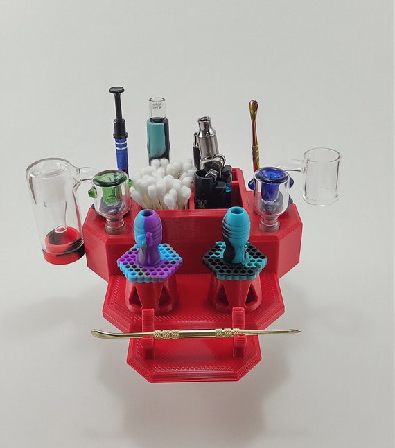 Dab Station 5.1 / 710 Organizer / Dab Tool Organizer / 420 Stoner Gifts / Dab  Accessories / Carb Cap Holder / Bowl/banger Holder 