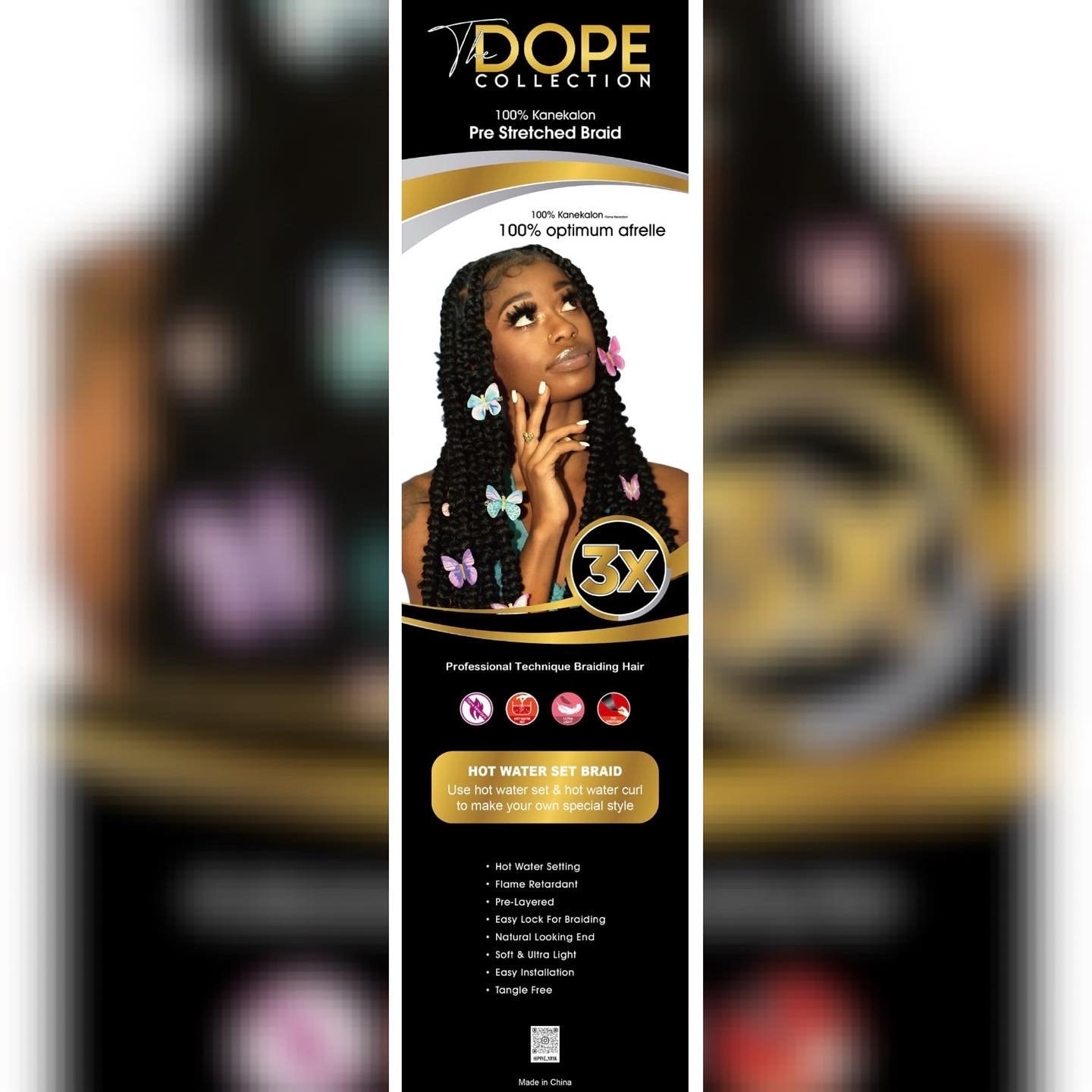 The Dope Collection 54 Pre Stretched Braiding Hair 