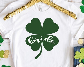 St. Patrick's Day Shirt for Women, Lucky Shirt, Shamrock Shirt, Clover Shirt, St. Patty's Shirt, Irish Shirt, St Patricks Bachelorette Party