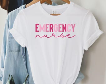 Emergency Nurse Shirt | ER Nurse tshirt | gift for trauma nurse | Emergency Room rn | ER Nurse Crewneck tee | nursing school graduation gift