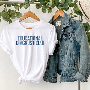 Diagnostician Shirt, Educational Diagnostician tshirt, Retro Diagnostician Teacher T-Shirt, Gift for Diag Graduate, Diag Team Shirts, SPED