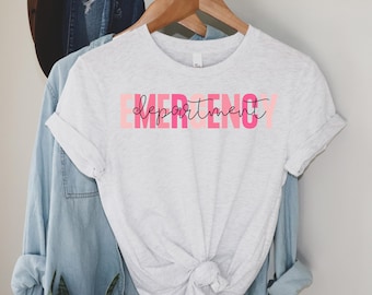 Emergency Department Shirt, ER Nurse Shirt, ER Tech Shirt, ER Team Gift, emergency nurse tshirt, emergency room nurse shirt, nurse grad gift