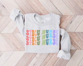 Surgical Trauma Intensive Care Unit Sweatshirt, Surgical Trauma ICU nurse crewneck, Gift for STICU team, surgical nurse, trauma nurse, icu