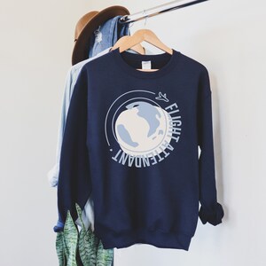 Flight Attendant Sweatshirt, Gift for Flight Attendant, Stewardess Sweatshirt, Stewardess Gift, Flight Attendant Shirt, Flight Attendant Tee