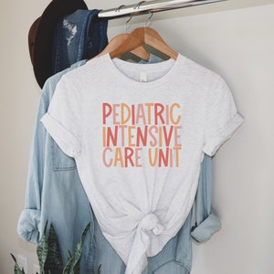 PICU Nurse Shirt, Pediatric icu Tshirt, PICU Team, PICU nurse sweater, Pediatric Intensive Care Unit Nurse Tshirt, Nurse Graduate Gift
