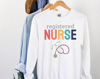 Nurse Sweatshirt, Nurse Shirt, New Nurse, Nurse Gift, Nurse Graduate Gift, Nurse Appreciation, Pediatric Nurse Sweatshirt, PEDS Shirt