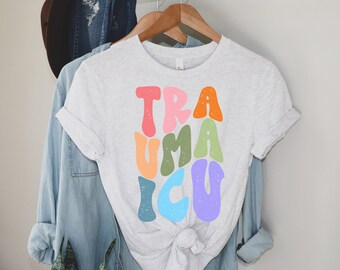 TICU Nurse Shirt, Tshirt for Trauma icu pa, TICU Team, TICU nurse crewneck tee, Trauma Intensive Care Unit gift, icu nurse grad present