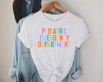 Pediatric Emergency Department Shirt, ER Nurse, Emergency Room Tech Gift, ER Tech tshirt, Emergency Nurse shirt, Emergency Nurse, Peds ER