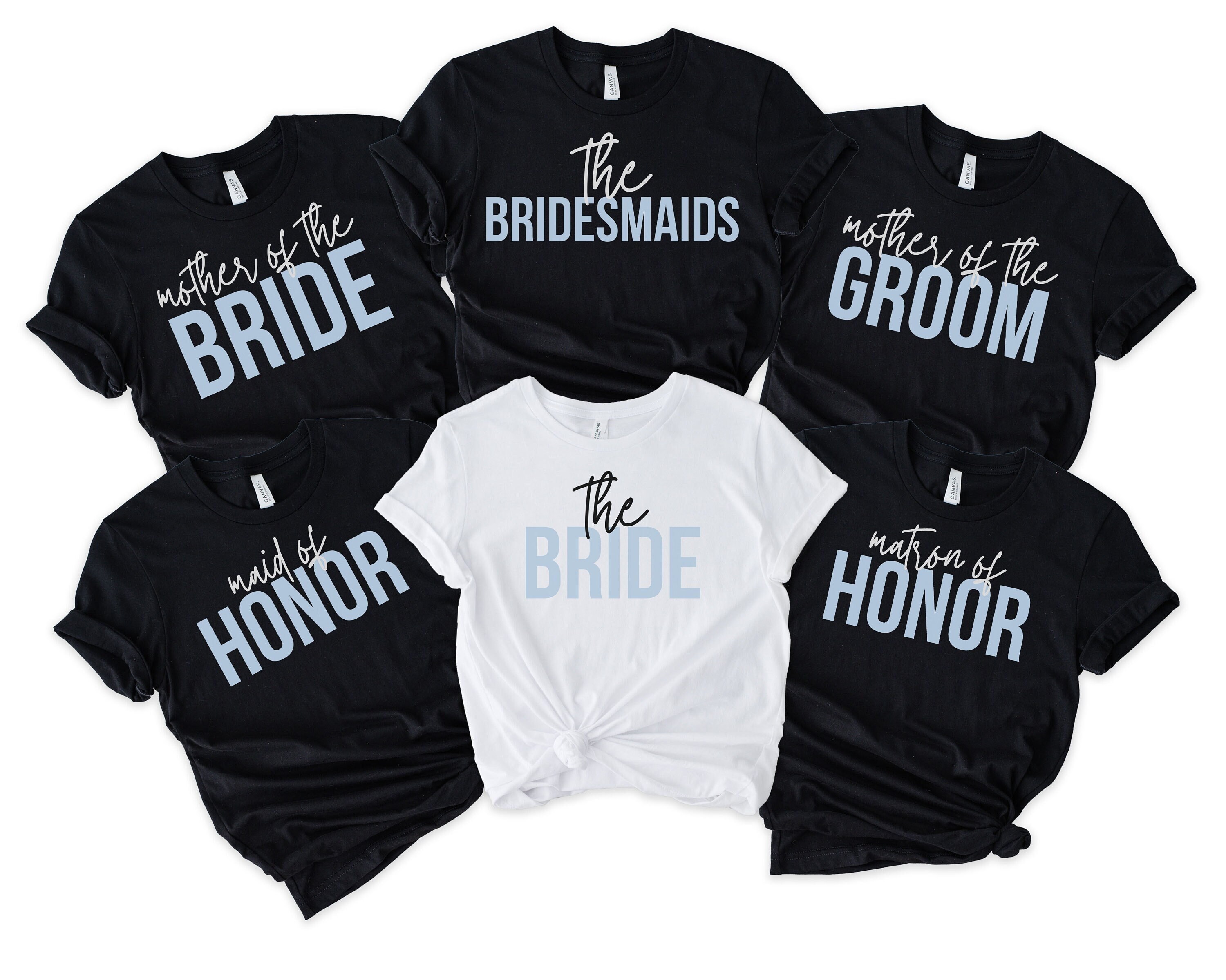 Bridal Party Getting Ready Shirts, Mother of the Bride Gift From