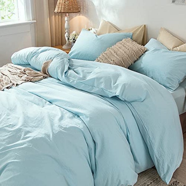 Blue Duvet Cover Etsy