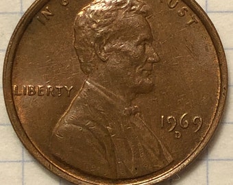1969 - D ONE CENT LINCOLN