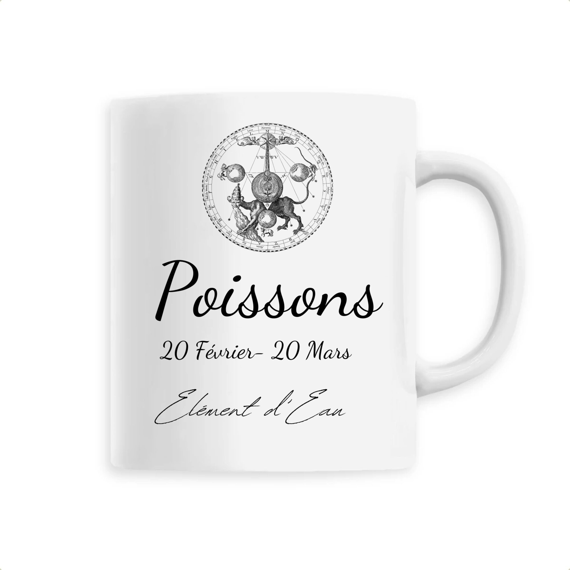 Tasse Astro Poissons Made in France