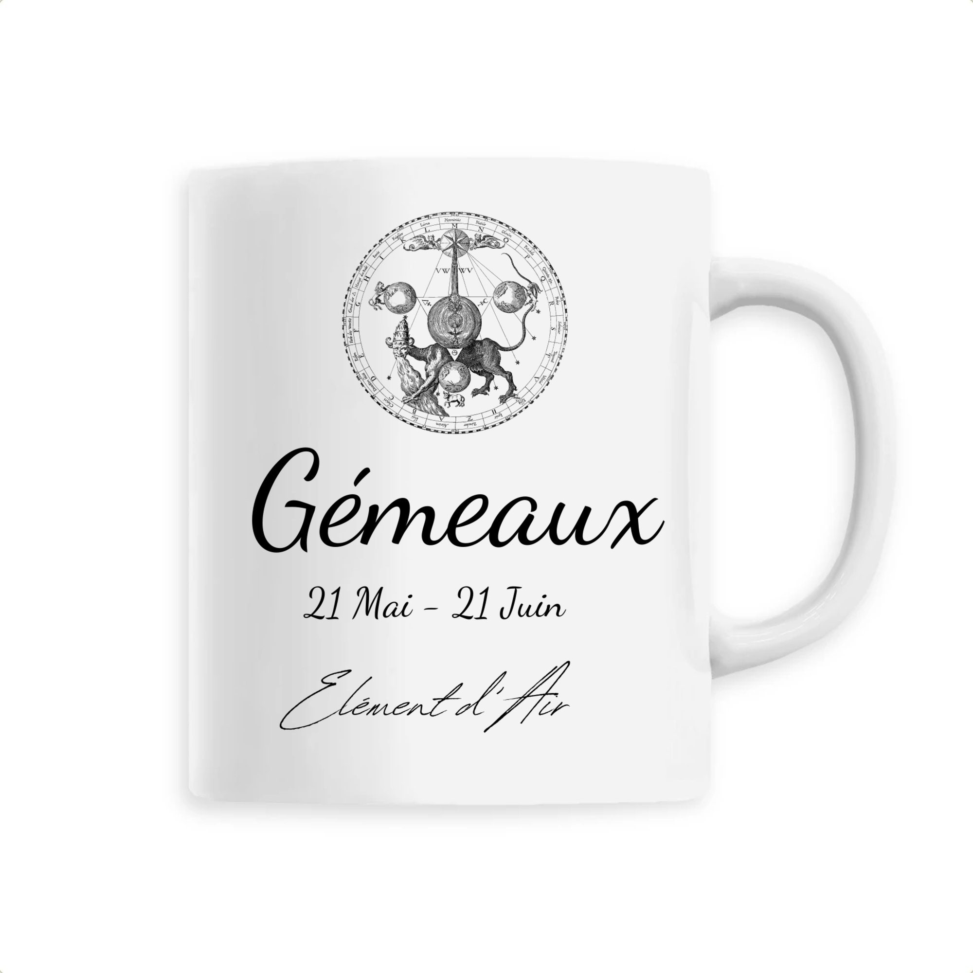 Tasse Astro Gémeaux Made in France