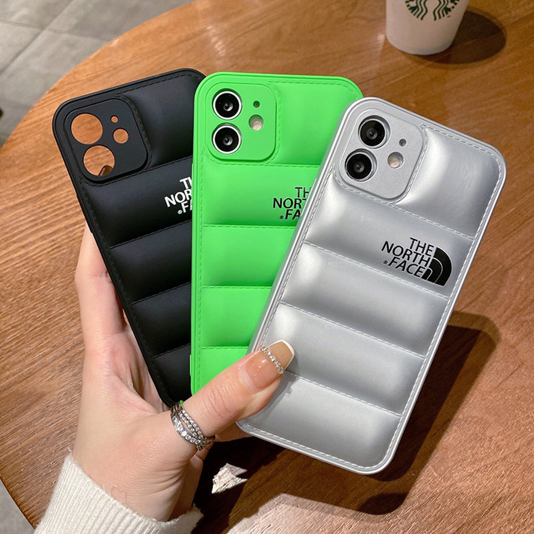The North Face Puffer Case Iphone 14 Pro Max 14 Pro Plus Etsy