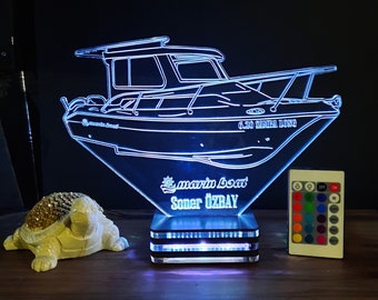 Gift Idea for Boaters,marin boat,Custom Boat,Fishing,Custom Boat Design,Personalized Boat Accessories,Makes a great gift,Boat or Car,Marine