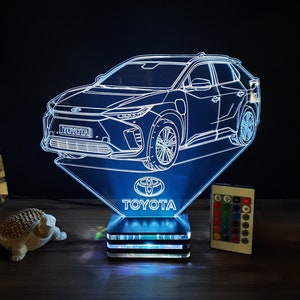 Personalized,toyota,toyota gift,gift,birthday,wedding gifts,minimalist,custom gift,car accessories,gift for man,for kids,children's room