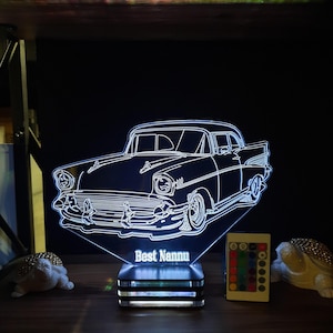 Personalized 3 d lamp, firm,company logo lamp design,present,gift,birthday,lamp night,wedding gifts.classic car,old car