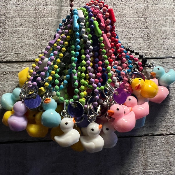 Duck Keychain Etsy