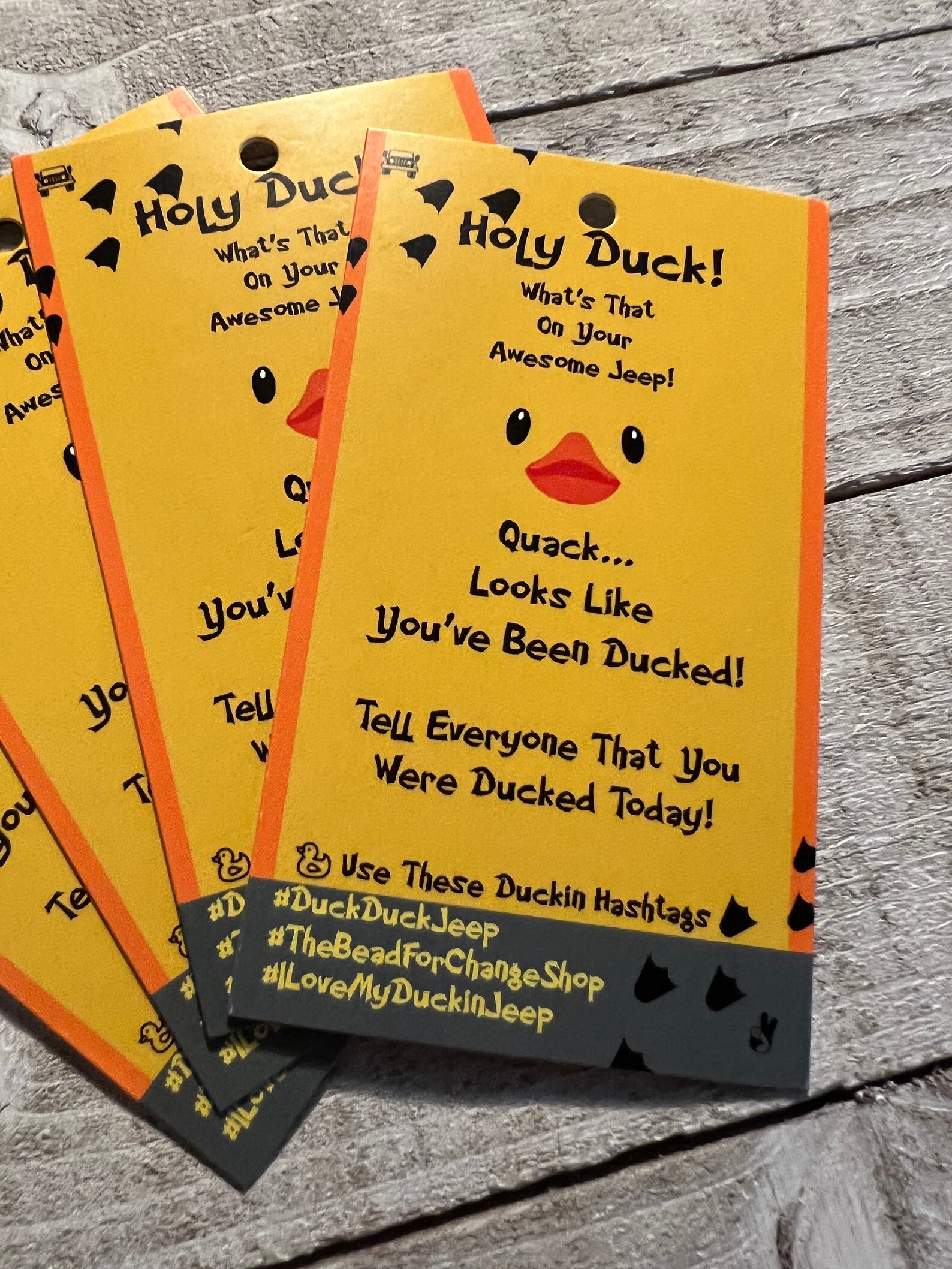 Duck Keychain | Ducking Keychains With Hand Stamped Tag - Etsy