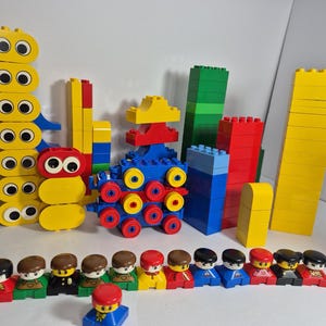 Lego Duplo Lego Group Blocks Vintage Duplo Figures