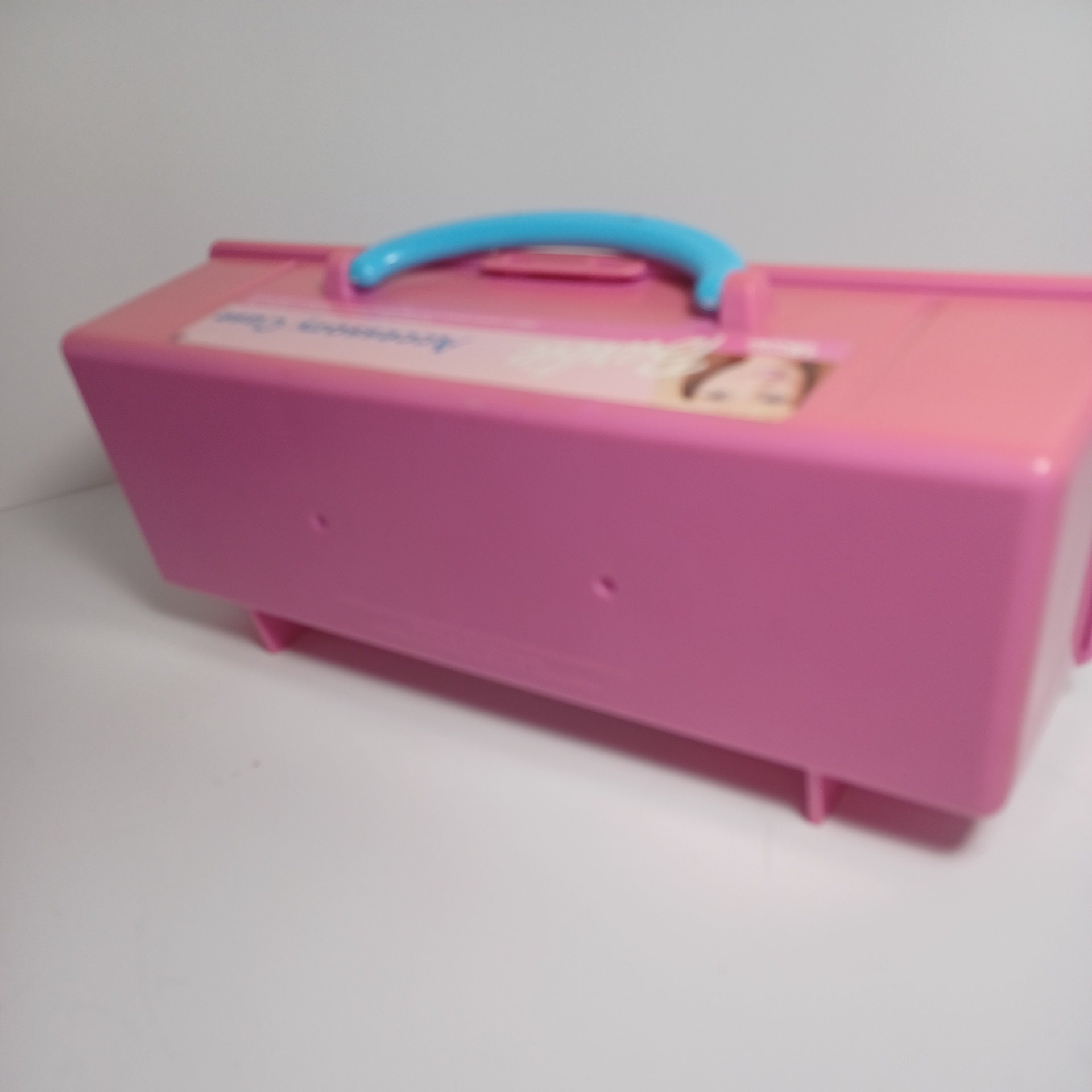 Vintage BARBIE Accessory Case With Handle 1999 Mattel No 12215 Pink