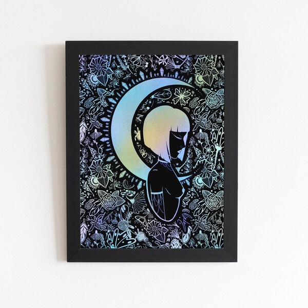 Foil Art Print Etsy