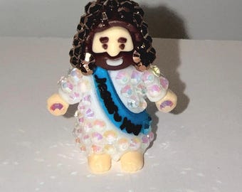 Bedazzled Mini Jesus (set of 3)