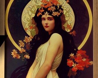Persephone - Download Printable High Quality Persephone Goddess Instant Download JPG Printable