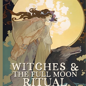 Witches Coloring Art Digital - Magic Art Printables - 24 Designs - Digital Art Coloring Book