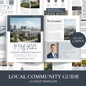 Guide de l'immobilier local, Guide de la ville, Bienvenue dans le guide du quartier, Newsletter de la communauté des agents immobiliers, Guide de l'acheteur, Agent immobilier agricole