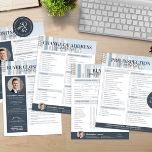 Real Estate Agent Checklist Bundle, Property Listing Checklist, Home ...