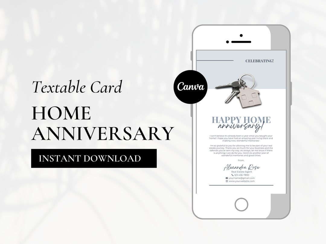Home Anniversary Text, House Anniversary Textable, Happy Home ...