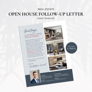 Carta de puertas abiertas para inmobiliarias, carta de seguimiento de puertas abiertas para agentes inmobiliarios, carta de compra de vivienda, marketing inmobiliario, correos inmobiliarios