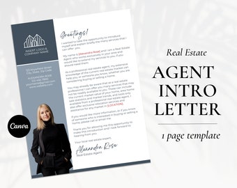 Real Estate Agent Introduction Letter, Realtor Farming Letter, Real Estate Flyer, Realtor Letter, Realtor Marketing, Dear Neighbor Realtor