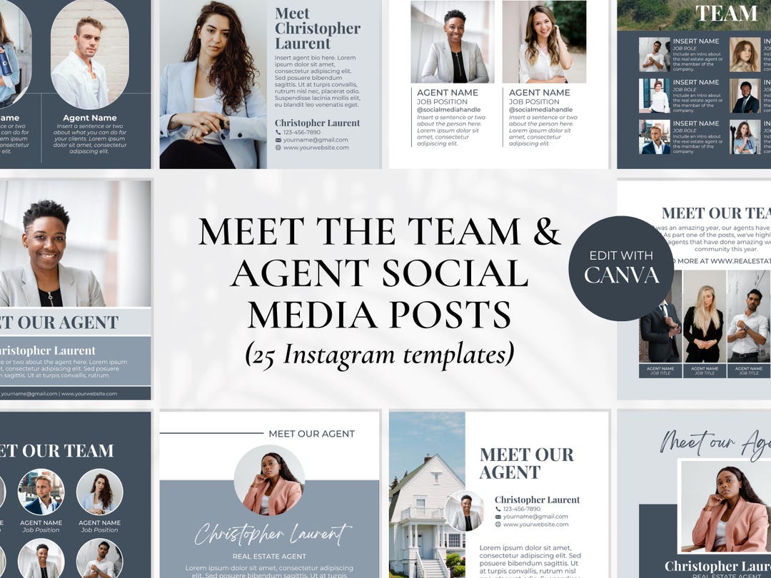 Agent Introduction Instagram Posts, Real Estate Team, Realtor Instagram ...