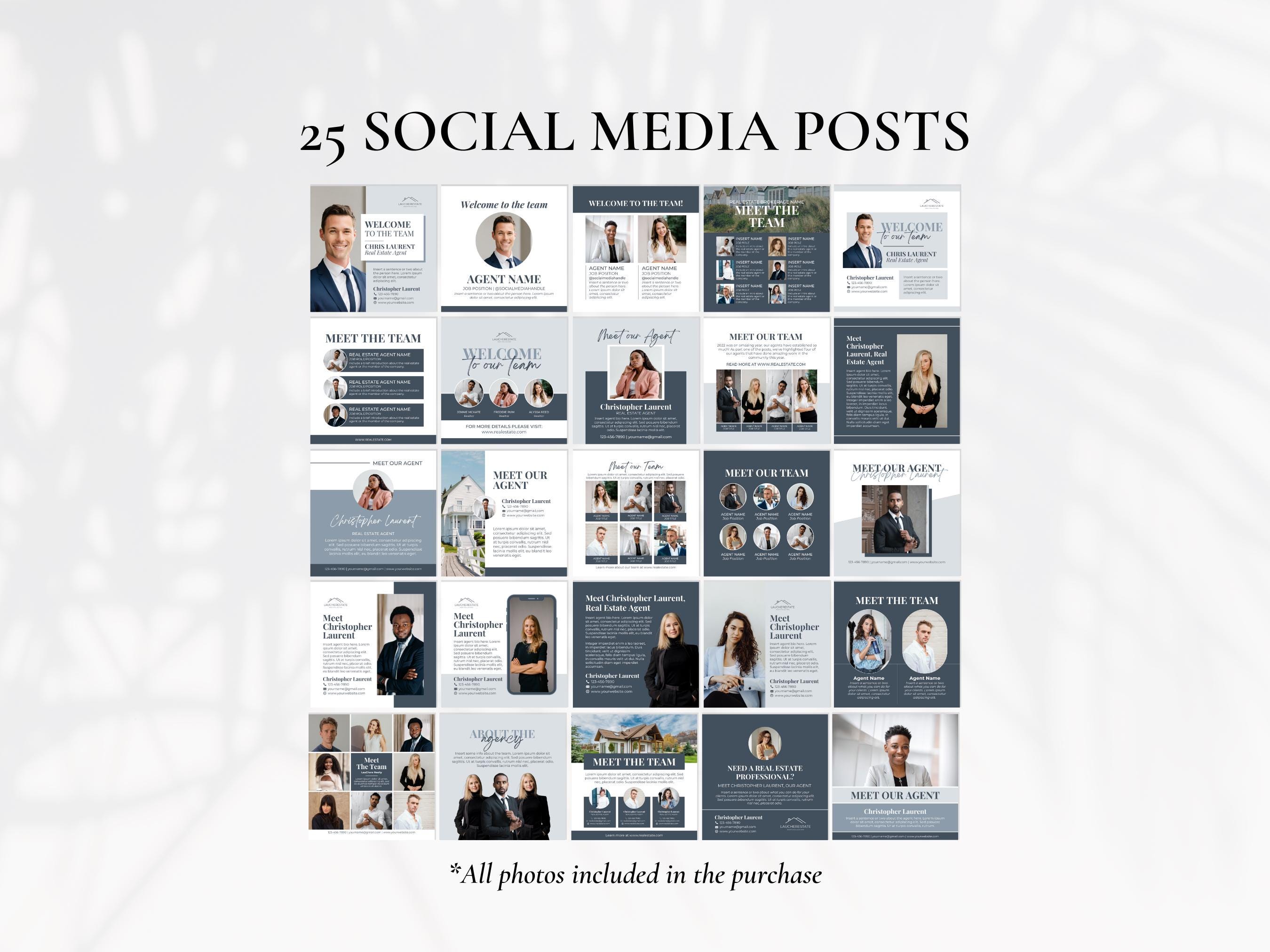 Agent Introduction Instagram Posts, Real Estate Team, Realtor Instagram ...