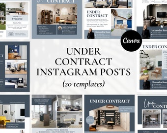 15 Under Contract Instagram Posts Under Contract Social Media - Etsy