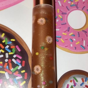 Glazed Donuts w/ Sprinkles Lip Gloss (Lip Treat)