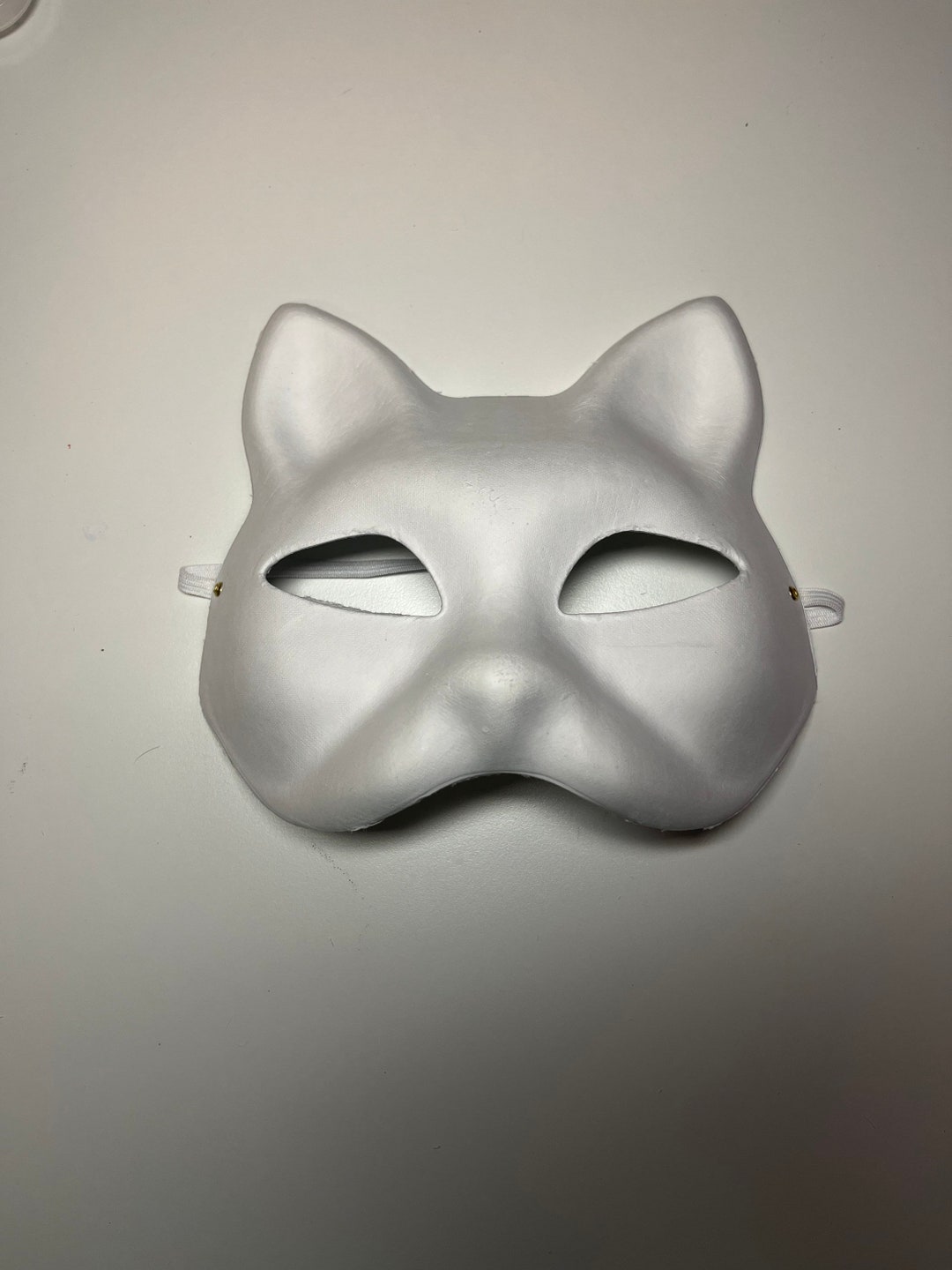 CUSTOM Therian Fox or Cat Mask, Elastic Fit. read Description Etsy