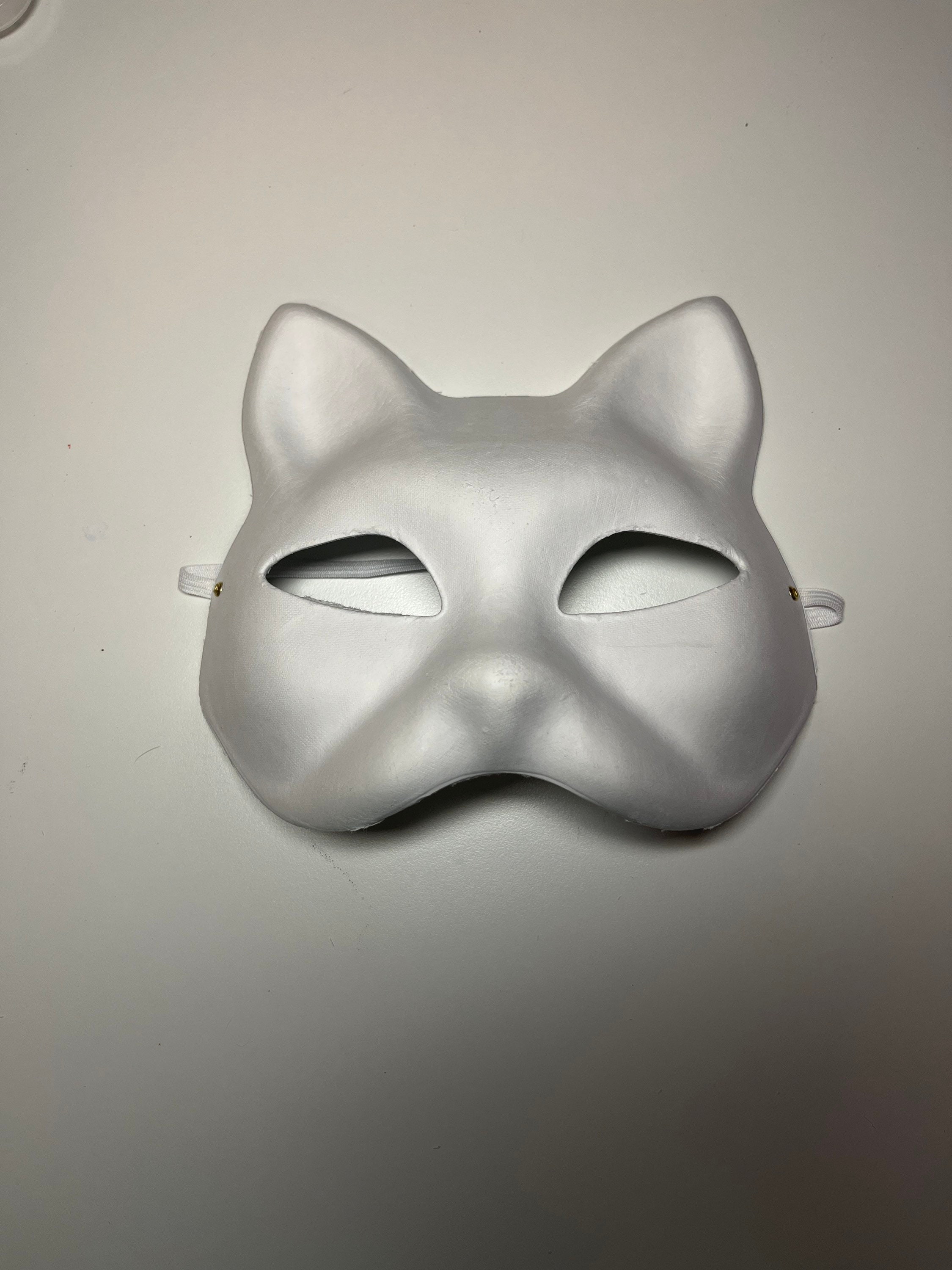  SAFIGLE Therian Mask Plush Cat Fox Mask Therian