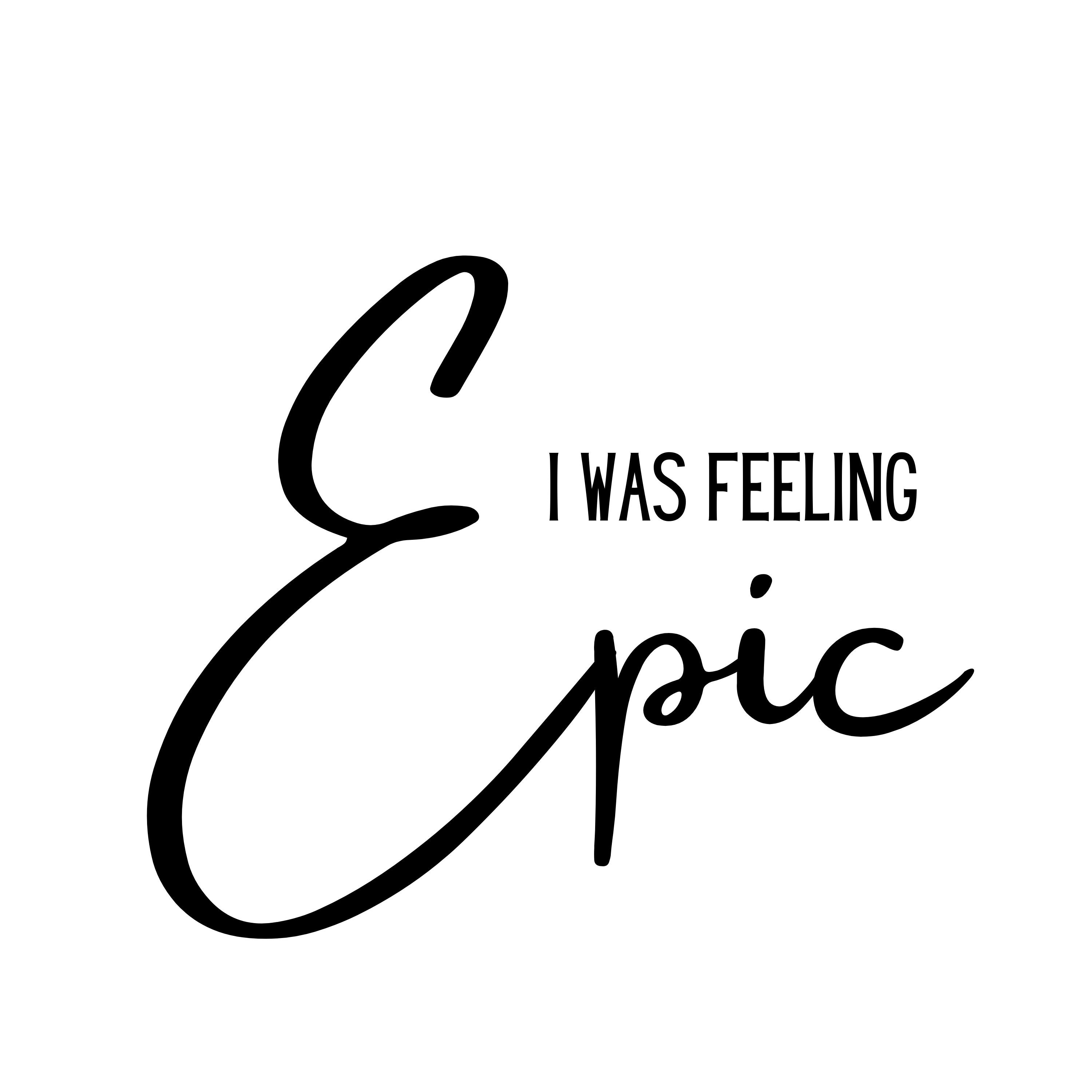 I Was Feeling Epic Vampire Diaries Svg/pdf/jpg/png Bookish DIY Etsy