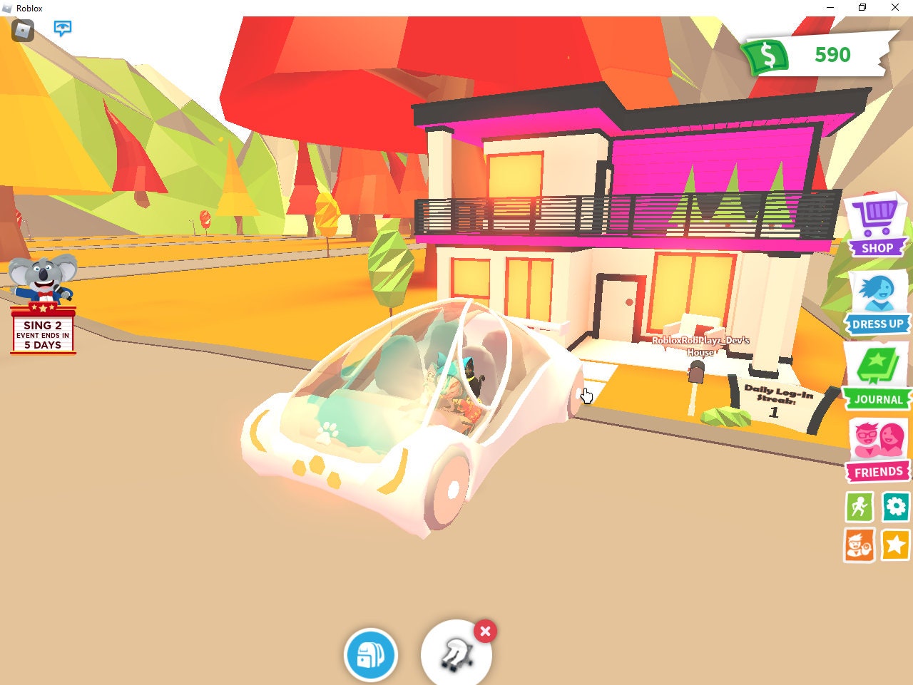 Roblox Adopt Me Bubble Car | Etsy